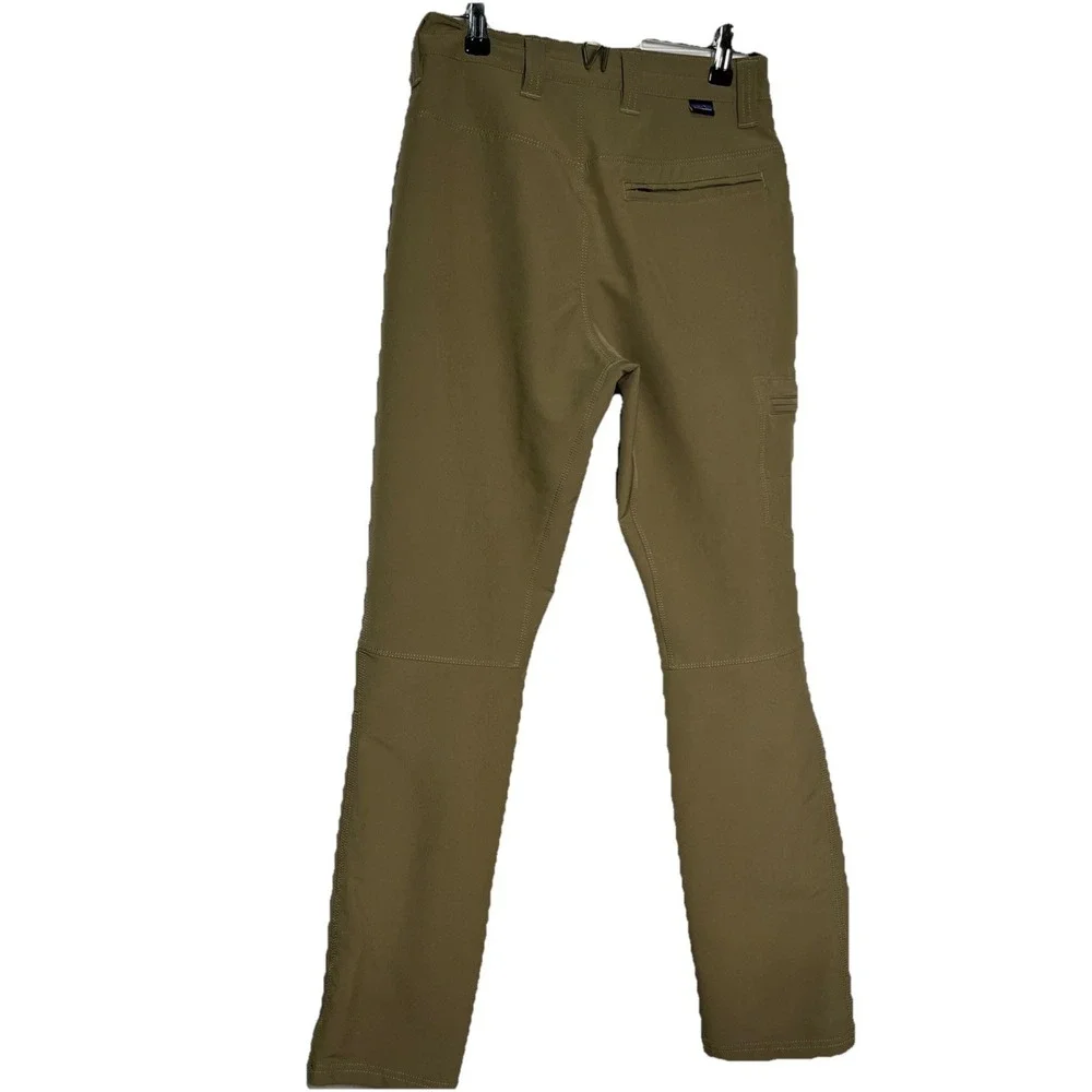 Patagonia Common Threads Pants Mens 28/30 Tan Zipped Pockets